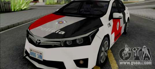 Toyota Corolla 2017 PMESP