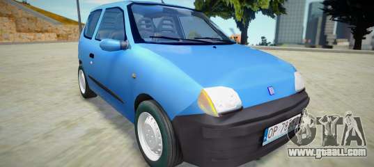Fiat Seicento PL Plates