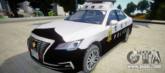 2016 Toyota Crown Patrol Car (210系)
