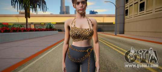 Claire Redfield Top Leopard