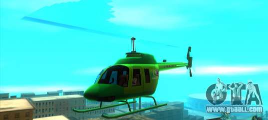 Helicopter A-119 Koala para GTA San Andreas