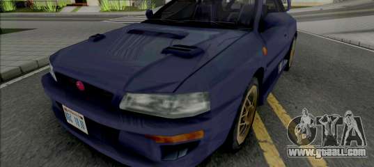 Subaru Impreza 22B Blue