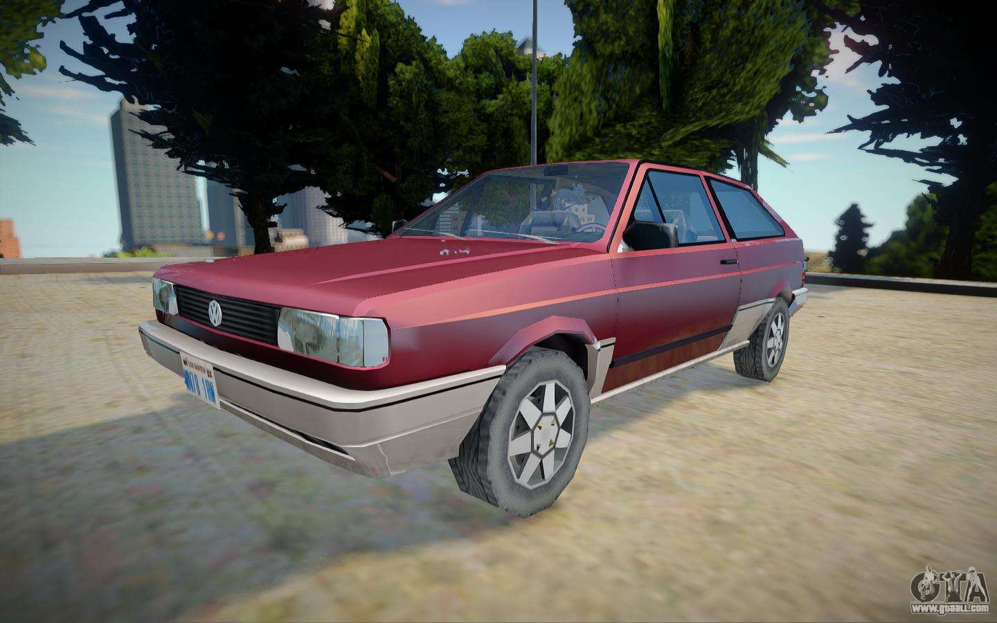 Volkswagen Gol Rebaixado para GTA San Andreas