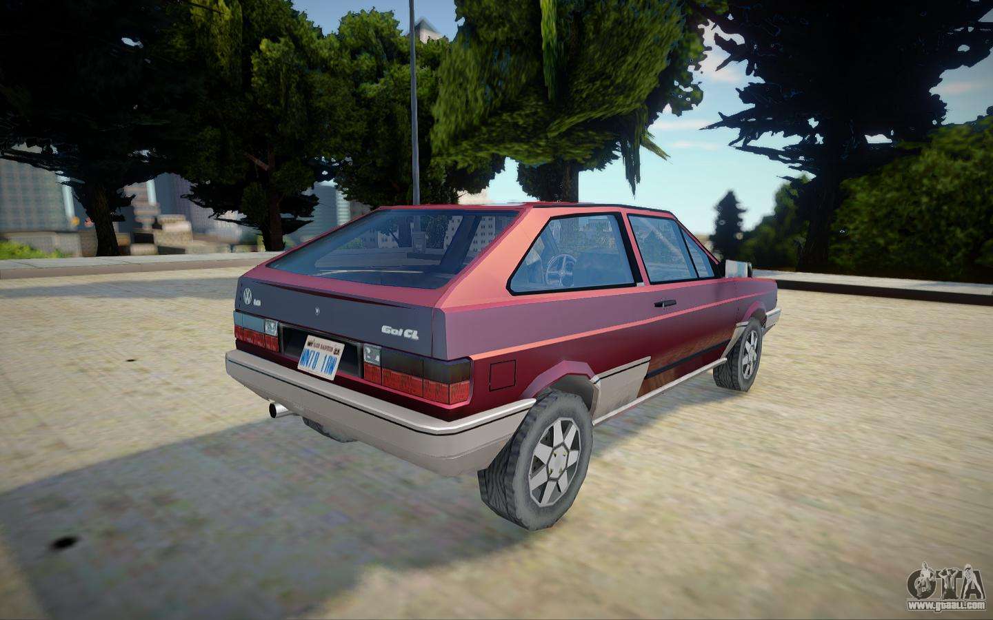 Volkswagen Gol Quadrado Marlboro para GTA San Andreas