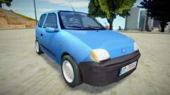 Fiat Seicento PL Plates for GTA San Andreas