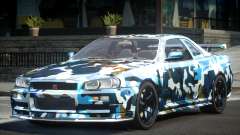 Nissan Skyline R34 GST Racing L4 for GTA 4