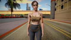 Claire Redfield Top Leopard for GTA San Andreas