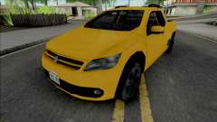 Volkswagen Saveiro G5 Yellow for GTA San Andreas