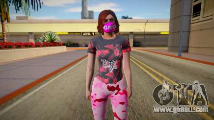 Female skin GTA ONLINE for GTA San Andreas