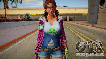 Tekken 7 Julia Chang Default Casual for GTA San Andreas