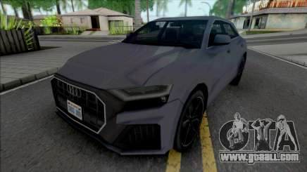 Audi Q8 2019 Improved for GTA San Andreas