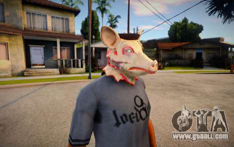 Pig Mask (GTA Online Diamond Heist) for GTA San Andreas