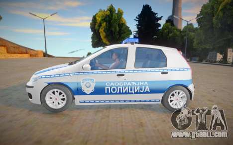 Fiat Punto Mk2 Classic Policija for GTA San Andreas