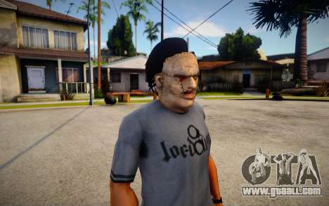 Butcher - Leatherface Mask for GTA San Andreas