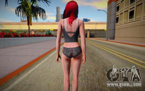 Lana top and panties from The Sims 4 for GTA San Andreas