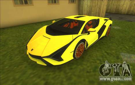 Lamborghini Sian FKP 37 for GTA Vice City