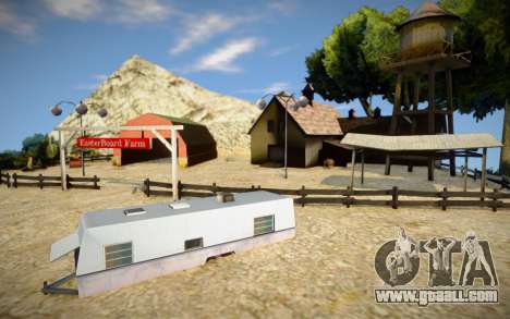 New Farm In Mount Chiliad for GTA San Andreas