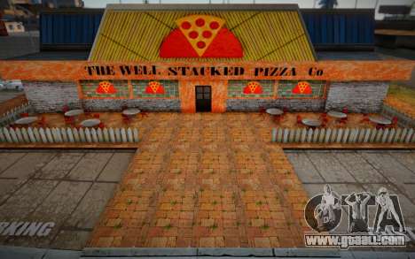 HQ The Well Pizza Stacked Co. 1.0 for GTA San Andreas