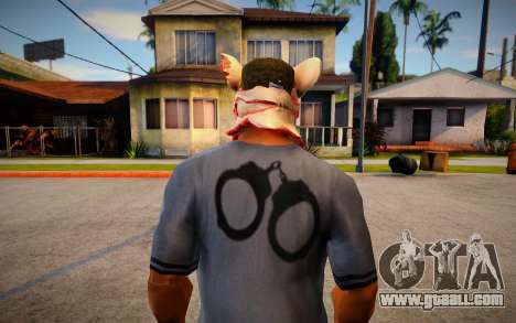 Pig Mask (GTA Online Diamond Heist) for GTA San Andreas