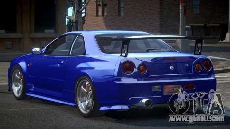 Nissan Skyline R34 BS U-Style for GTA 4