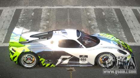 Porsche 918 SP Racing L8 for GTA 4