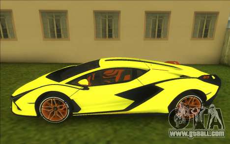 Lamborghini Sian FKP 37 for GTA Vice City