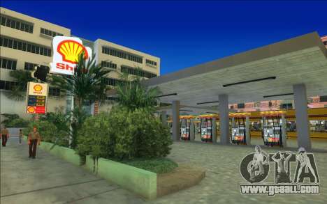 Shell Station mod for GTA Vice City