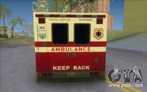 Ambulance from GTA IV for GTA Vice City