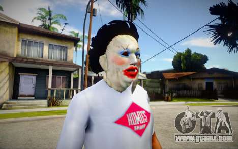 Lady - Leatherface Mask for GTA San Andreas