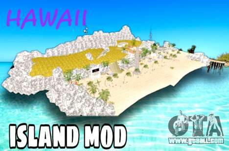 Hawaii Island Mod for GTA San Andreas