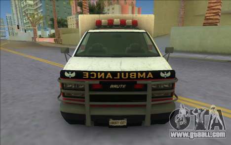 Ambulance from GTA IV for GTA Vice City