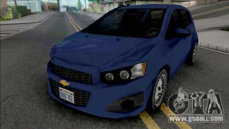 Chevrolet Sonic Hatchback 2014 Lowpoly for GTA San Andreas