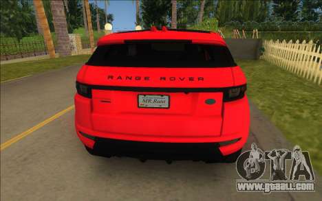 Land Rover Range Rover Evoque for GTA Vice City