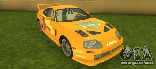 2F2F Toyota Supra for GTA Vice City