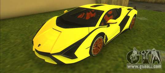 Lamborghini Sian FKP 37 for GTA Vice City