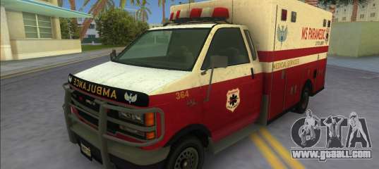 Ambulance from GTA IV for GTA Vice City