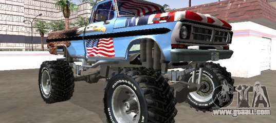 Ford F-100 XLT Custom 1971 Pickup Monster