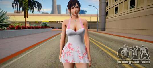 Kokoro White Flower Dress