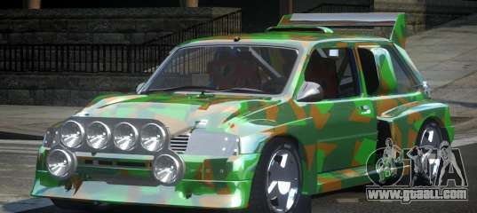 1987 Austin Metro GST-R PJ8 for GTA 4