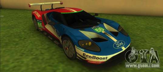 Ford Racing GT Le Mans Racecar for GTA Vice City