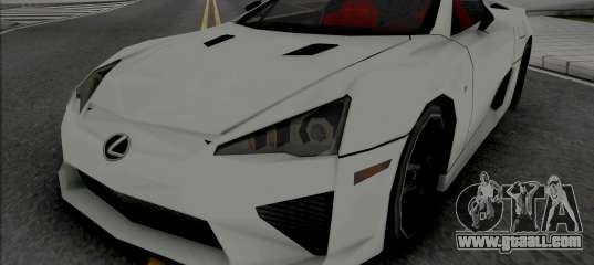 Lexus LFA 2011 SA Style [VehFuncs]