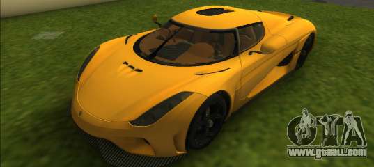 Koenigsegg Regera 2015 for GTA Vice City