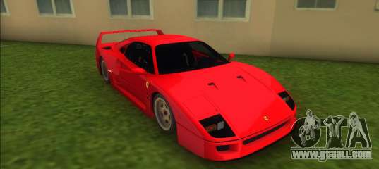 Ferrari F40 (Good car) for GTA Vice City