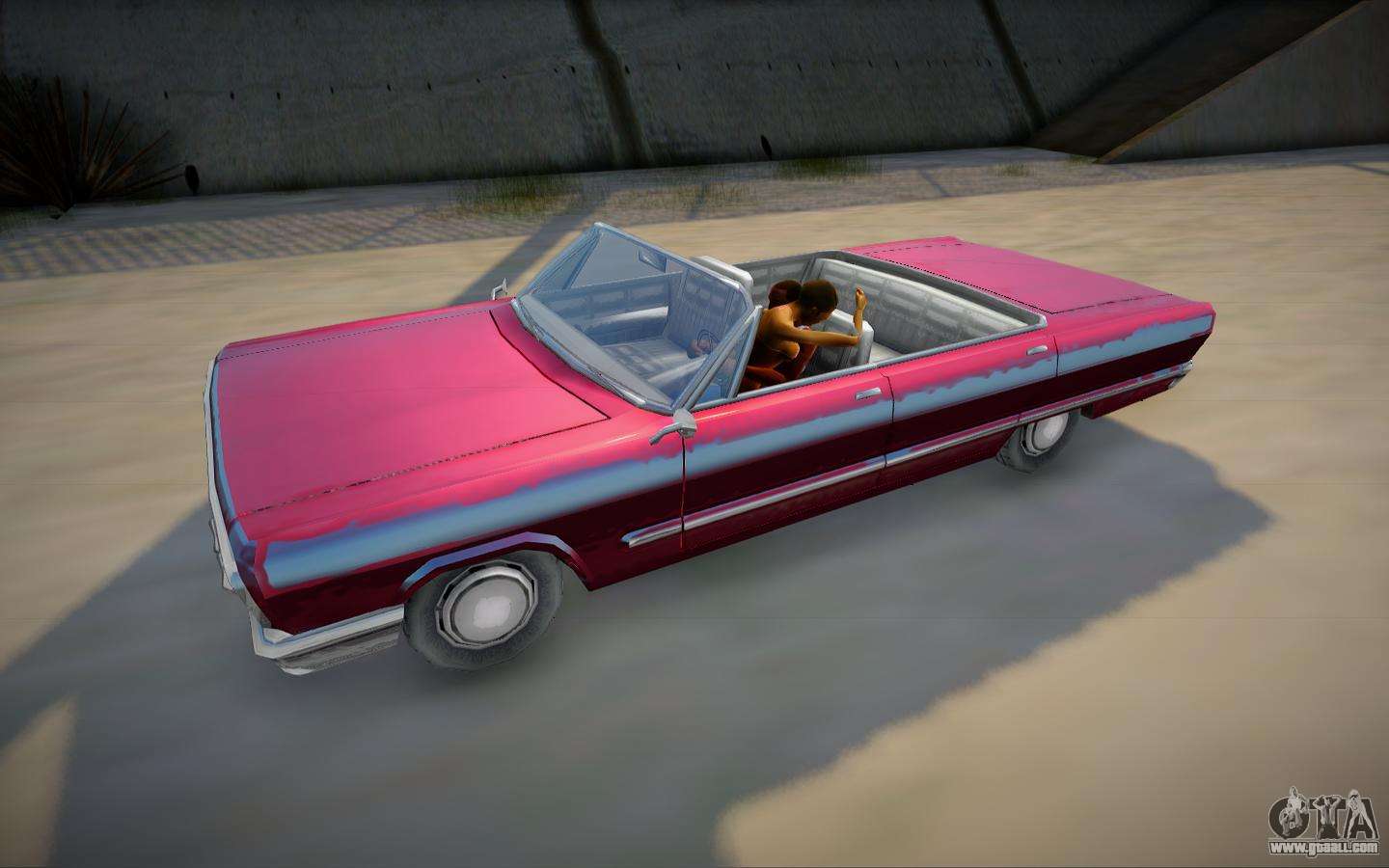 Real sex in the car from GTA V for GTA San Andreas