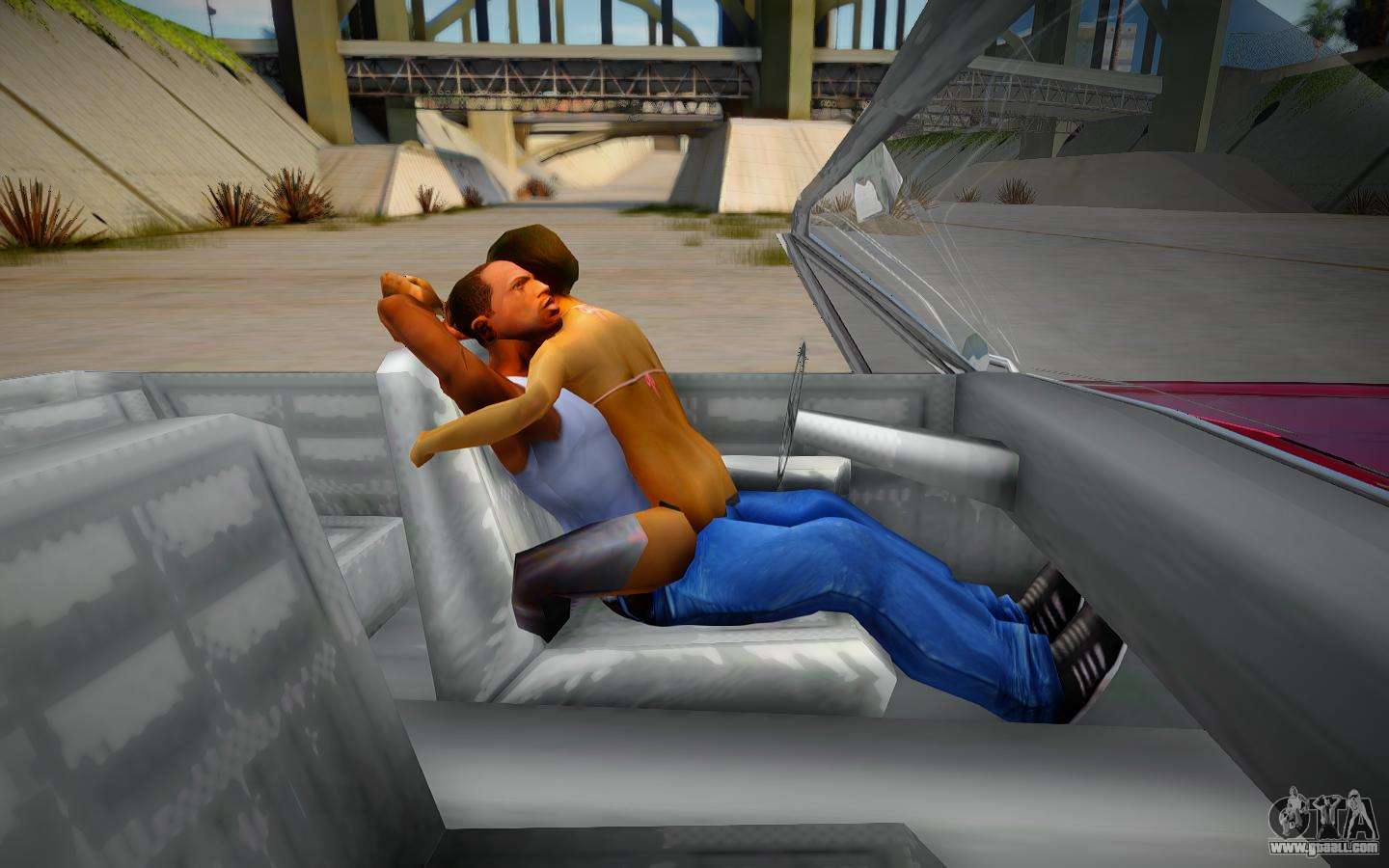 Grand theft auto san andreas easter egg sex scene