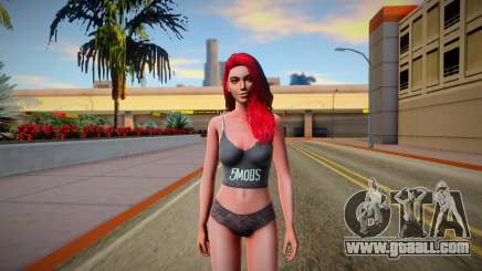Lana top and panties from The Sims 4 for GTA San Andreas
