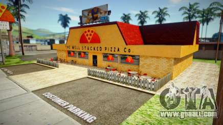New texture of pizzeria in Edlewood for GTA San Andreas