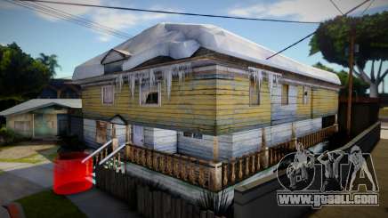 Winter CJ House for GTA San Andreas