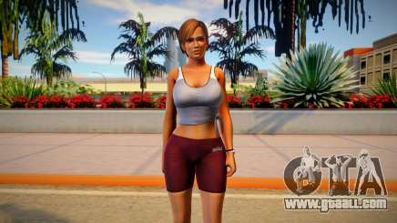 DOA6 Lisa Hamilton Energy Up Training Wear for GTA San Andreas