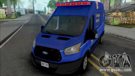 Ford Transit 2016 Greenglass College Hospital for GTA San Andreas